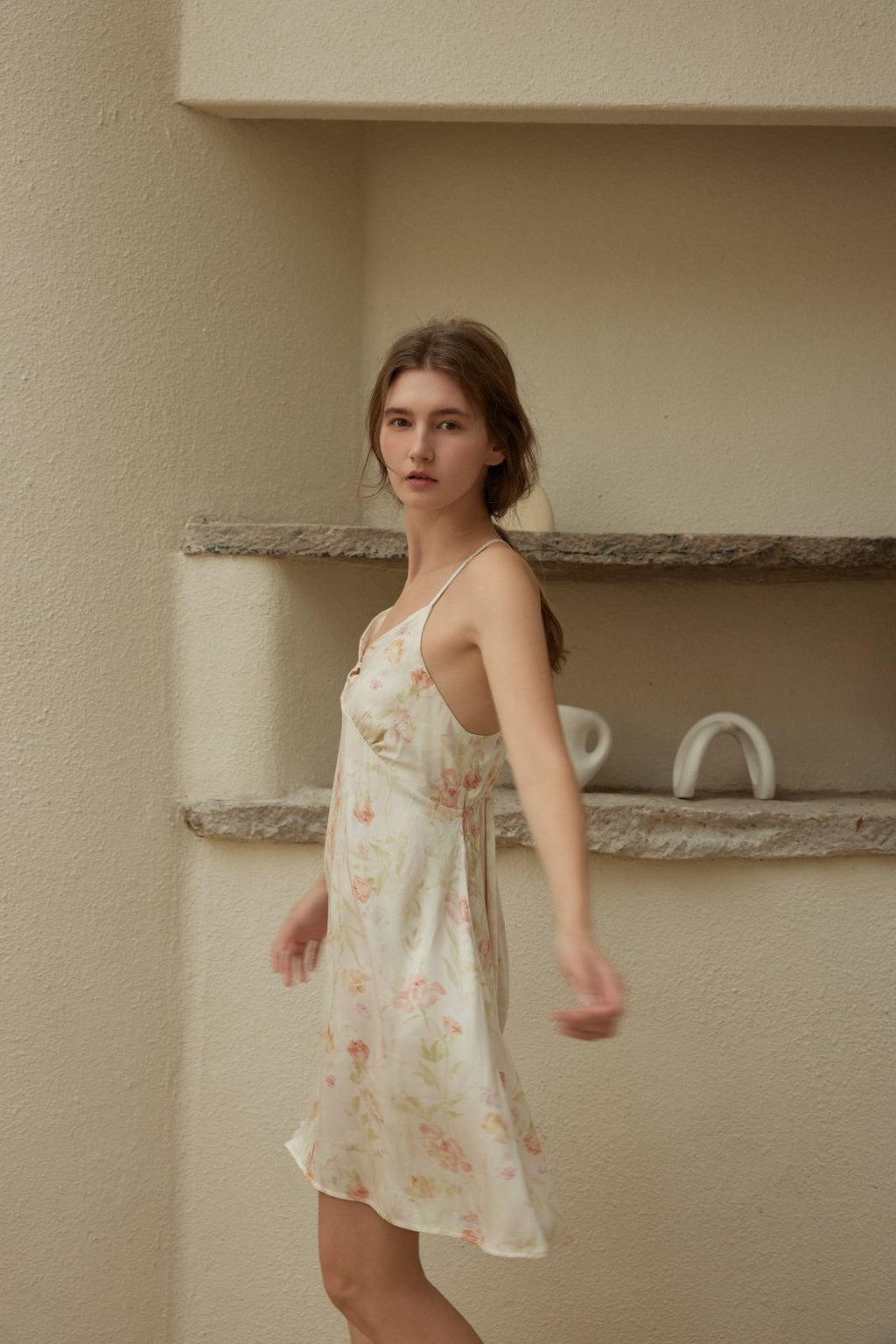 Váy Mặc Nhà Floral Lounge Dress