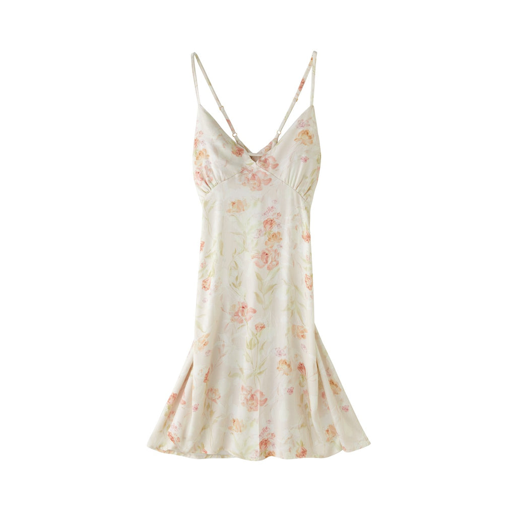 Váy Mặc Nhà Floral Lounge Dress
