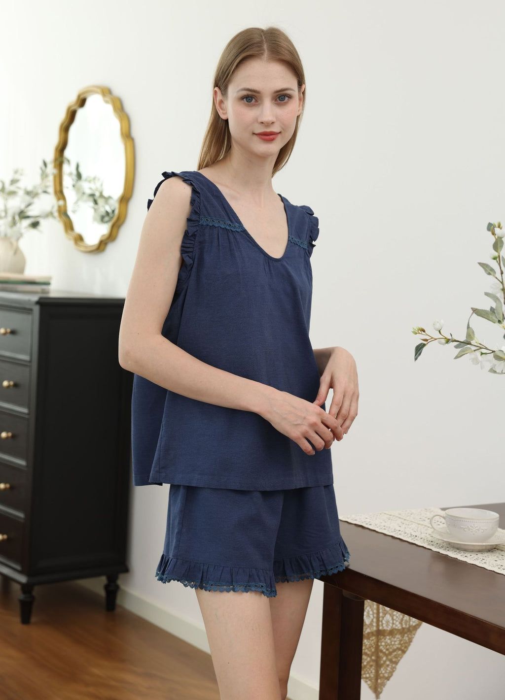 Bộ Mặc Nhà Cotton Jacqueline