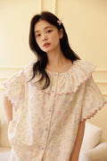 Bộ Mặc Nhà Fairy Ruffle Pastel Daisy