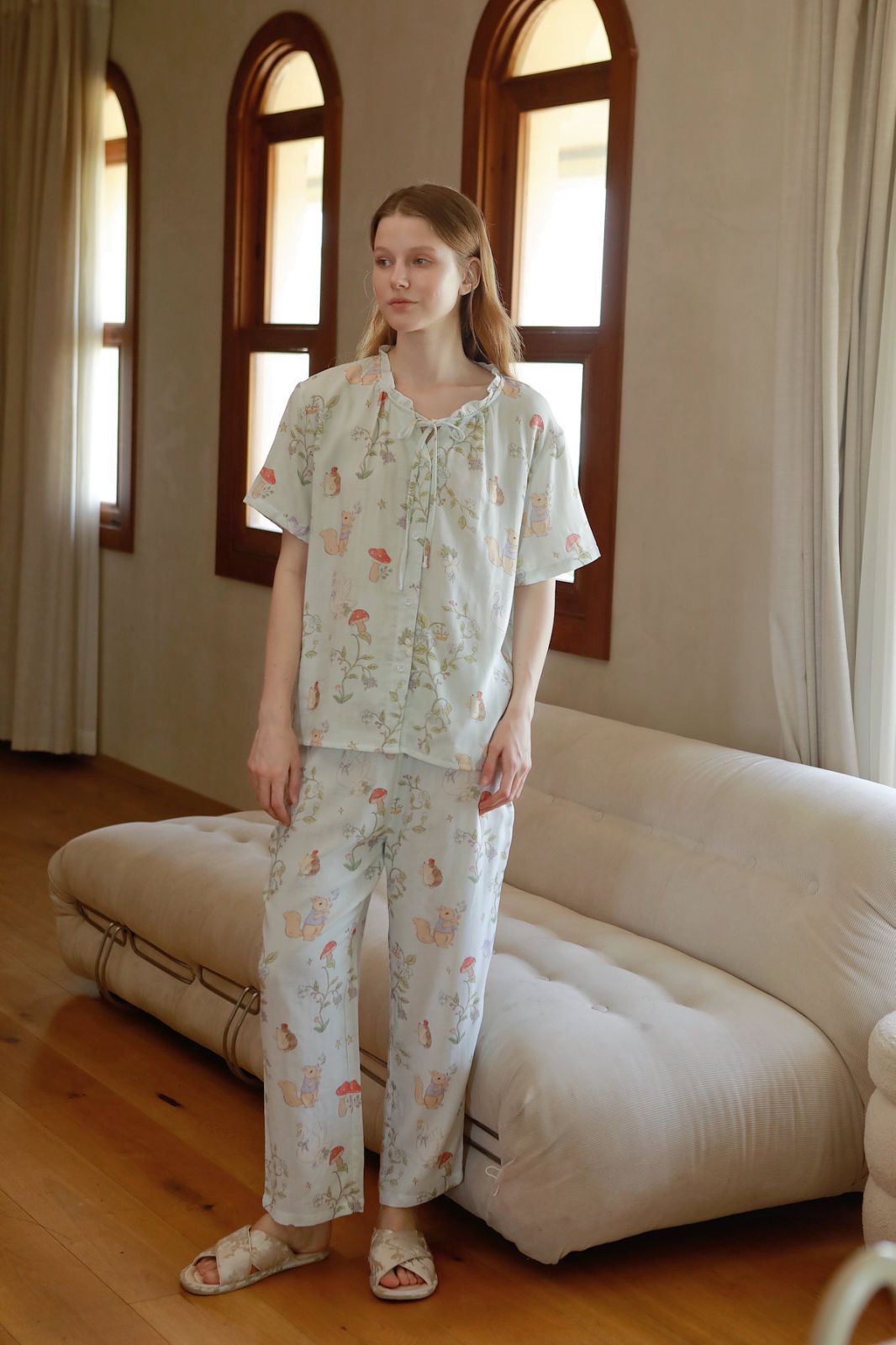 Bộ Pyjama Cổ Tích Enchanted Mint