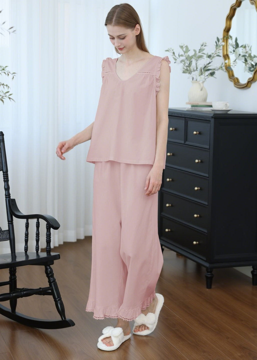 Bộ Mặc Nhà Cotton Jacqueline