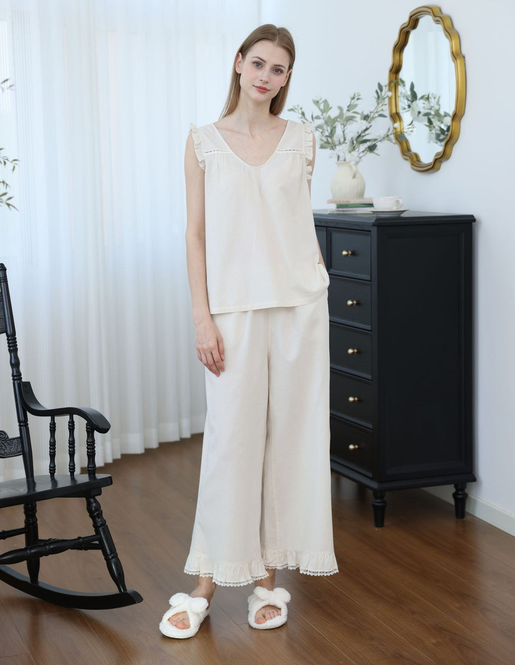 Bộ Mặc Nhà Cotton Jacqueline