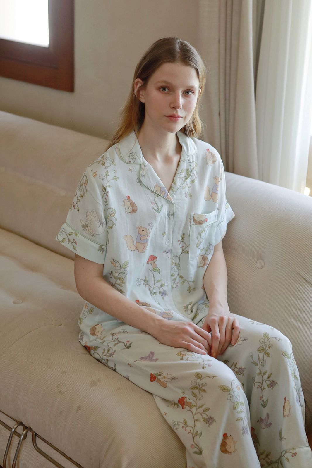Bộ Pyjama Cổ Tích Enchanted Mint