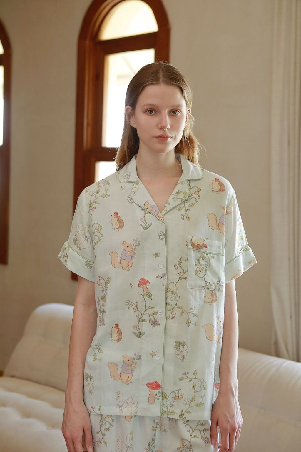 Bộ Pyjama Cổ Tích Enchanted Mint