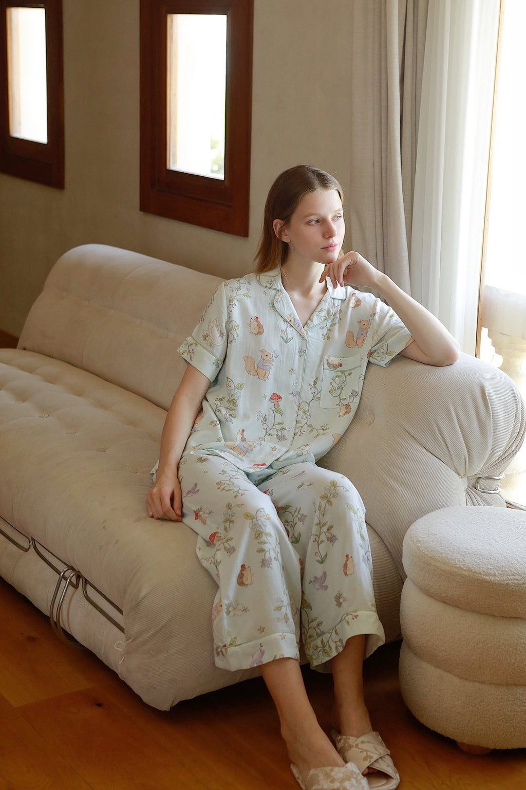 Bộ Pyjama Cổ Tích Enchanted Mint