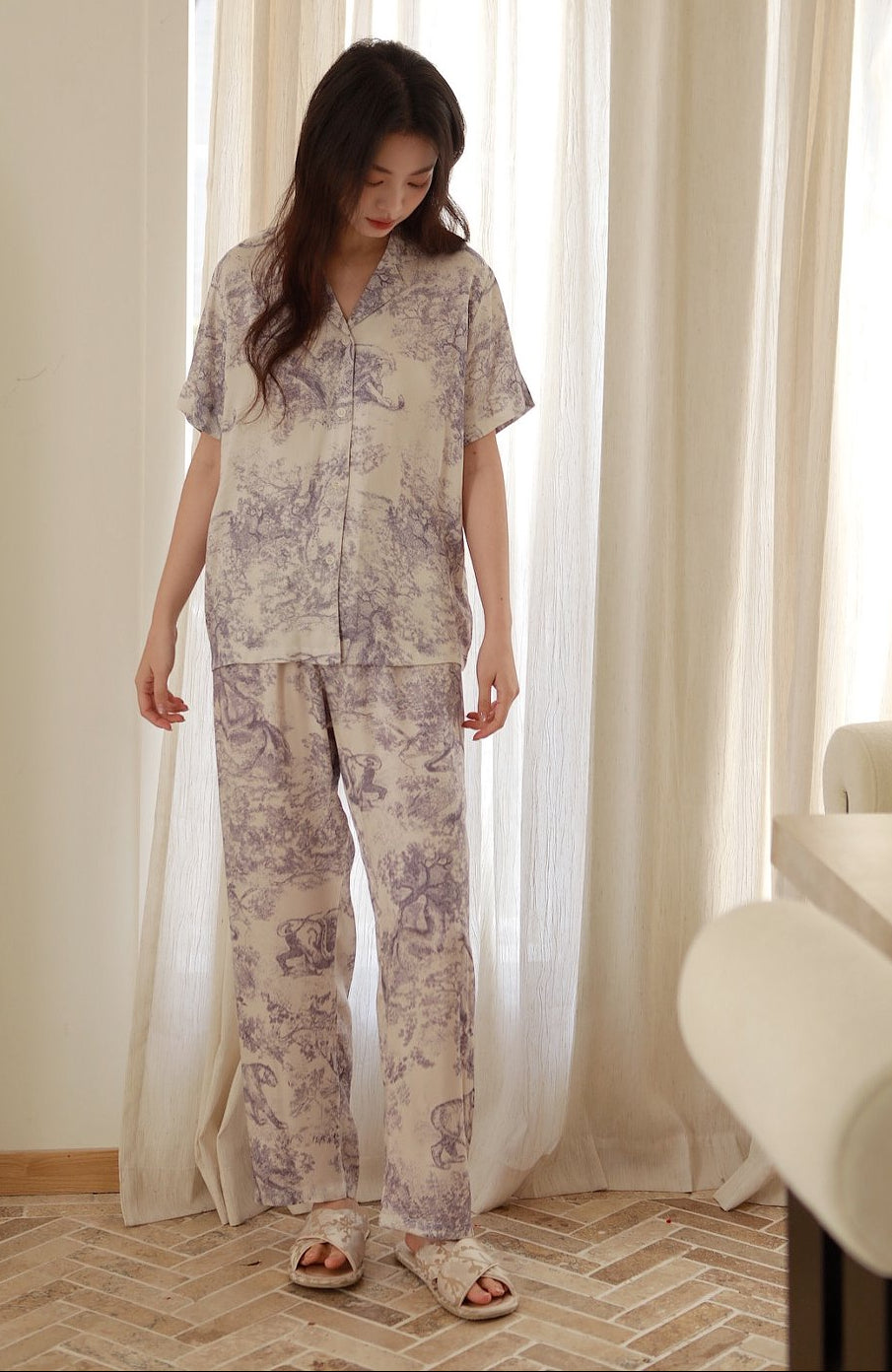Morning Bloom Loungewear Pyjama Set