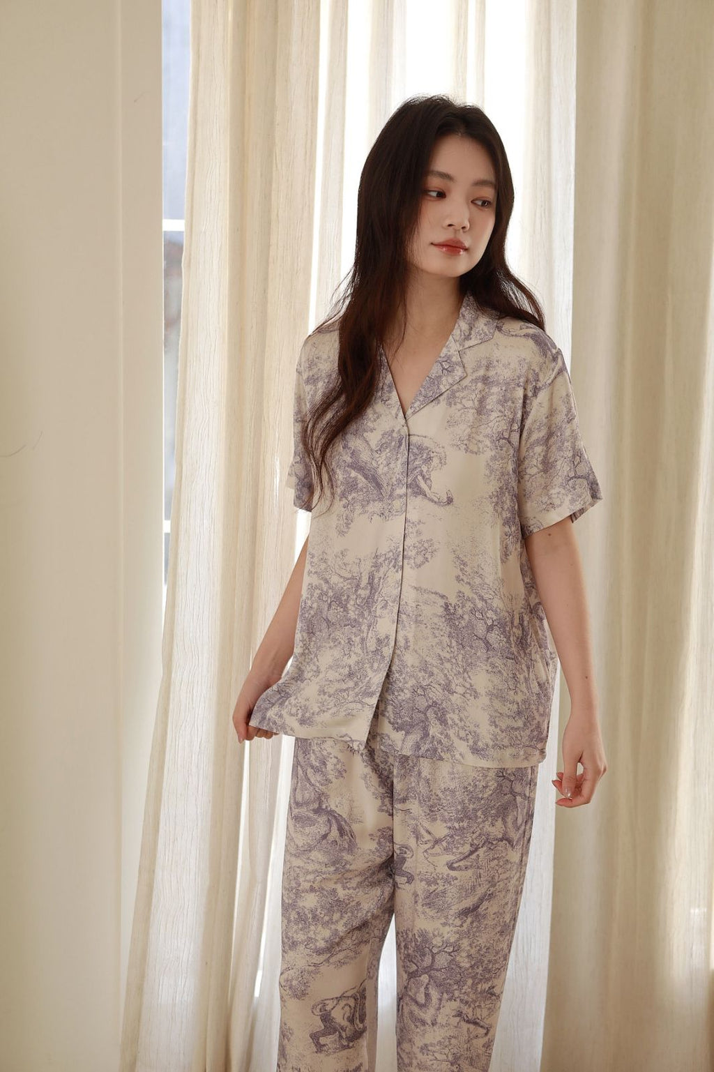 Morning Bloom Loungewear Pyjama Set