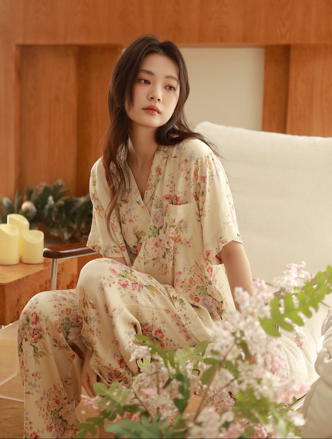 Bộ Pyjama Mặc Nhà Garden Bloom